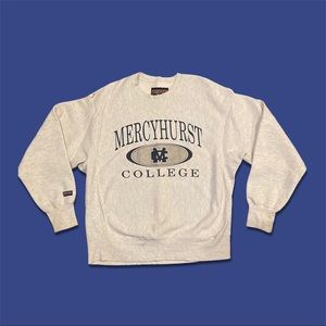 Vintage Mercyhurst College Sweater Size Large